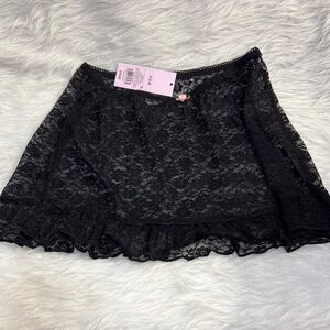 Wild Fable Black Lace Skirt